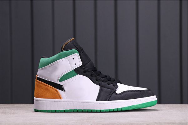 

shoes high version jumpman 1 mid bhm equality women man basketball designer trainer chaussures