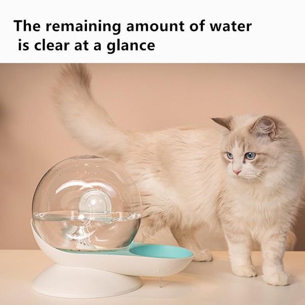 

pets water dispenser plastic no electricity cats and dogs bubble snails automatic cat bowl bowls & feeders