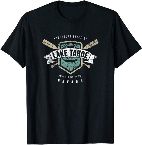

lake tahoe nevada shirt, fishing boating camping gift size s-5xl, White;black