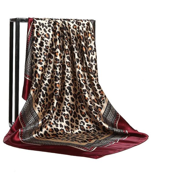 

scarves luxury quality silk spring and autumn women's fashion tourism seaside square scarf printing sunscreen shawl, Blue;gray