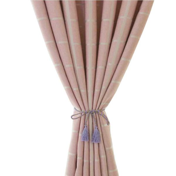 

curtain & drapes design small grid pattern jacquard curtains