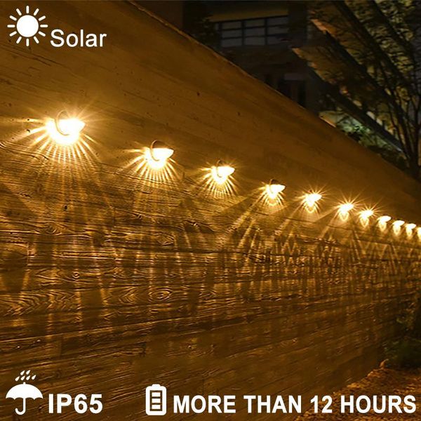 

solar lamps led light outdoor wall energy garden waterproof lamp christmas decoration festoon