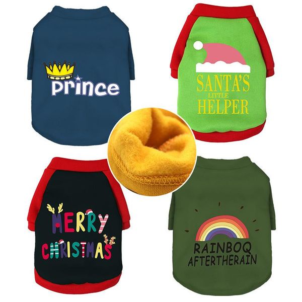 

dog apparel pet clothes winter warm jacket coat puppy christmas clothing hoodies for small medium dogs yorkshire outfit