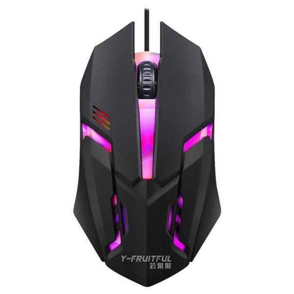

mice ergonomic wired gaming mouse button led 1000 dpi usb2.0 computer gamer s1 mause with backlight for pc laptop