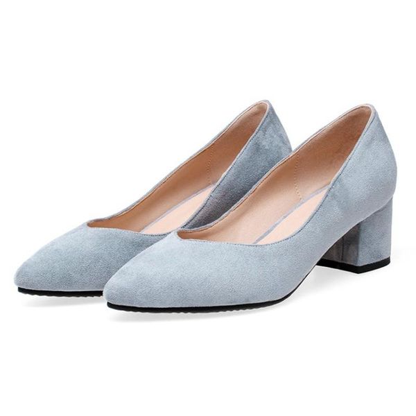 

dress shoes 2021 plus size 30-43 women pump high heels single female summer pointed toe wedding party shoe woman gladiator y1-4, Black