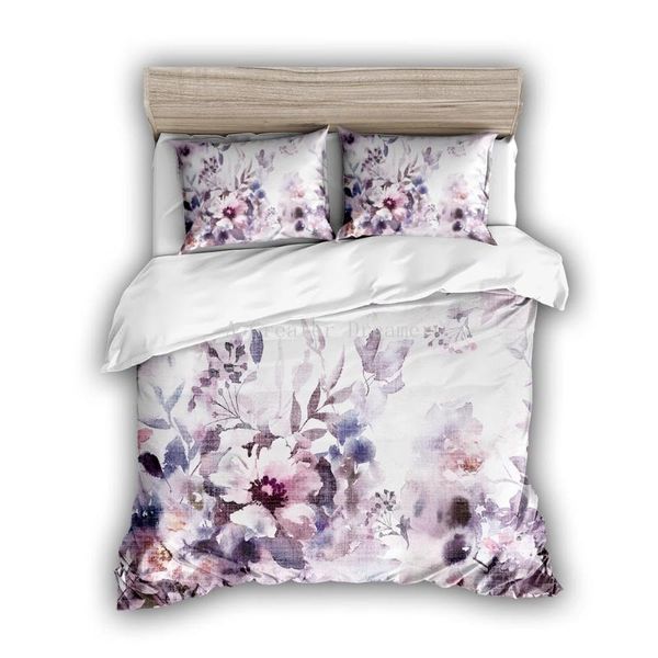 

bedding sets 3d outlet flowers set blooming colorful duvet cover luxury home textiles 2/3-piece european style bedclothes