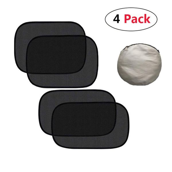 

car sunshade pvc windshield net yarn static glass full shade 2pcs/4pcs