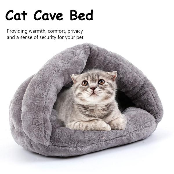 

cat beds & furniture pet cave bed for cats kittens small dogs pets