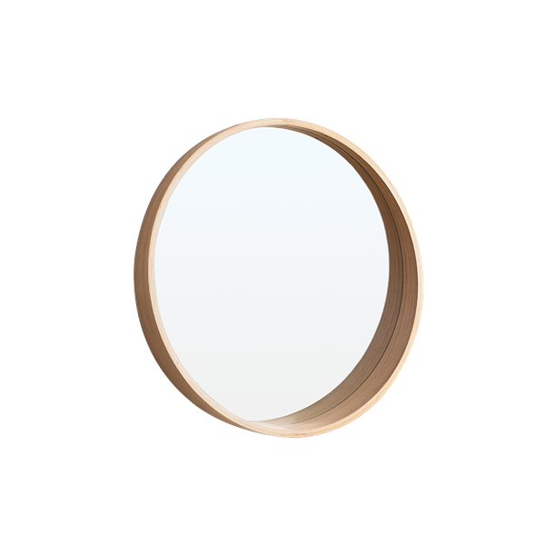 

mirrors japanese style solid wood round mirror hanging in bathroom