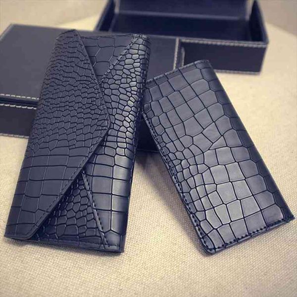 

leather stone grain wallet concise simple purse female envelope bag card organizer women clutch ladies rectangle pocket, Red;black