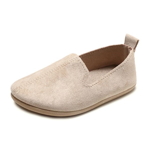 

new kids boys girls mocassins flat fashion soft genuine leather children shoes casual slip on loafers hy01, Black