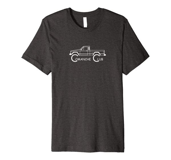 

Comanche Club T-Shirt - White Original Logo/Front, Plain, Mainly pictures
