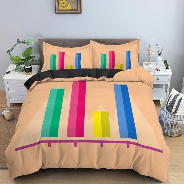 

bedding sets graphic design set king  duvet cover microfiber soft comforter/quilt 2/3 pcs luxury