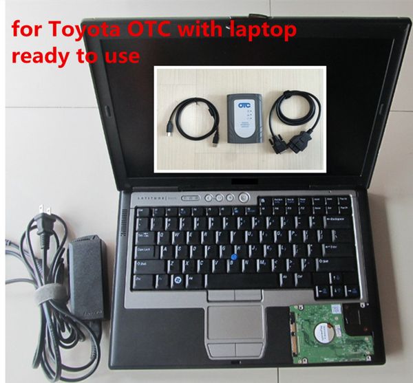 

for toyota diagnostic tool otc techstream 16.1 with d630 hdd laptop