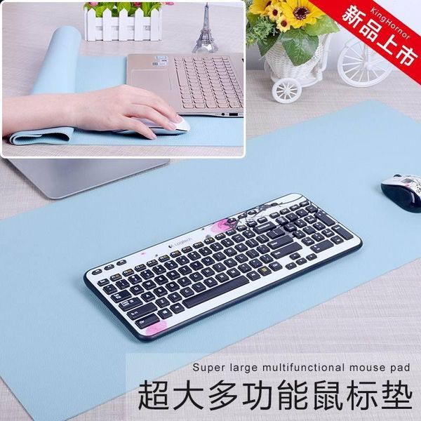 

mouse pads & wrist rests pu leather lapkeyboard mats gaming pad for alienware 11 13 14 15 17 18 alw13r3 aw15 aw17r5 (size: s 600*300mm