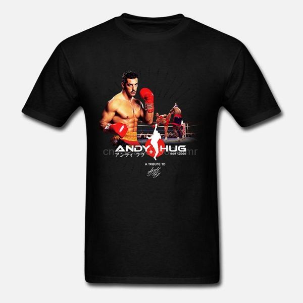

men's t-shirts kyokushin tribute to andy hug seidokaikan karate t-shirt, White;black