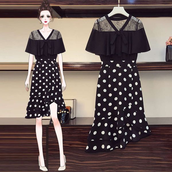 

casual dresses dress weipang mei mei's summer large women's efz6, Black;gray