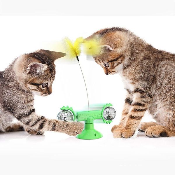 

interactive cat toys, training windmill self-healing toys pet products catnip
