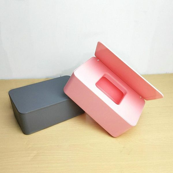 

tissue boxes & napkins home box with lid plastic table paper rack wet wipes dispenser storage case office napkin tray jcx1073