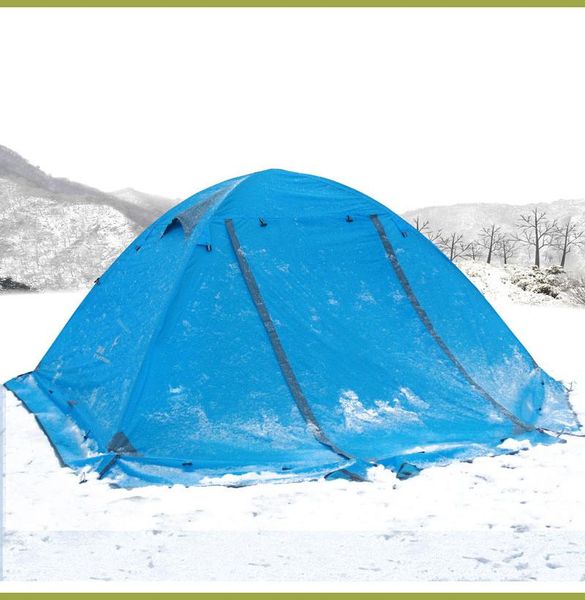 

anti-riot travel camping double tent needs to build outdoor aluminum pole tents and shelters
