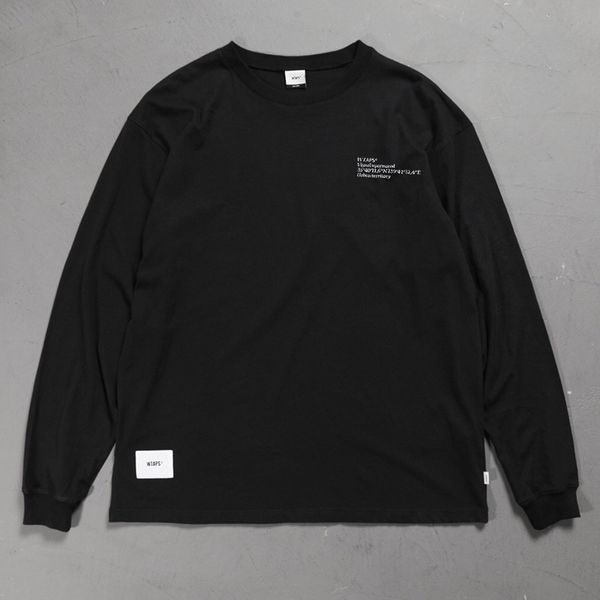 

men's hoodies & sweatshirts and women's long sleeve t-shirts, harajuku hip-hop japanese casual wear, large cotton t-shirts, Black