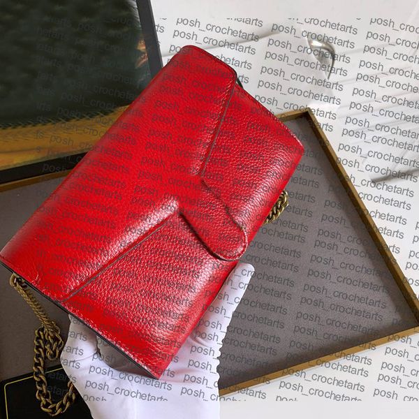 

genuine leather shoulder bags wallet with chain purse sold with box