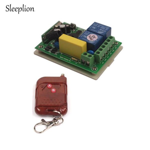 

smart home control sleeplion ac 220v 2 channel wireless switch 1 receiver+1/2/3 transmitter remote