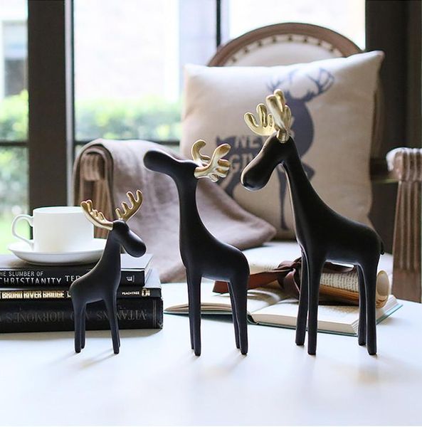 

decorative objects & figurines home decoration gift resin elk