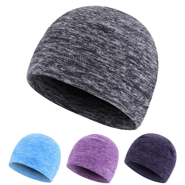 

cycling caps & masks outdoor men's and women's skin-friendly hats plus velvet mountaineering ski soft headwear winter riding warm, Black