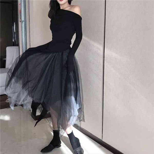 

victorian steampunk gothic punk ruffled bustle long skirt retro lace up asymmetrical lolita darkness retro femme falda corta, Black
