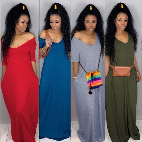 

charming dresses 2021 solid wide ne, Black;gray