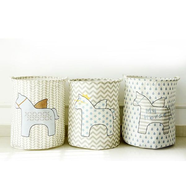 

40*50cm large laundry basket storage for toy washing dirty clothes sundries baskets box & organization