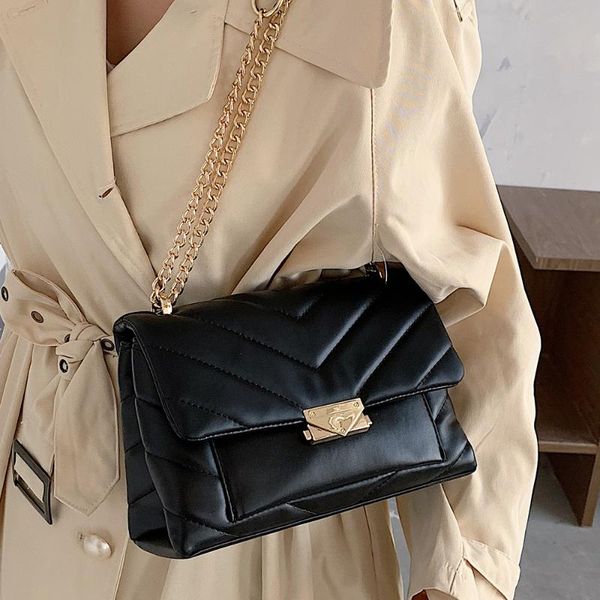 

simple small pu leather underarm bags for women 2021 winter luxury trend shoulder handbags trending hand bag