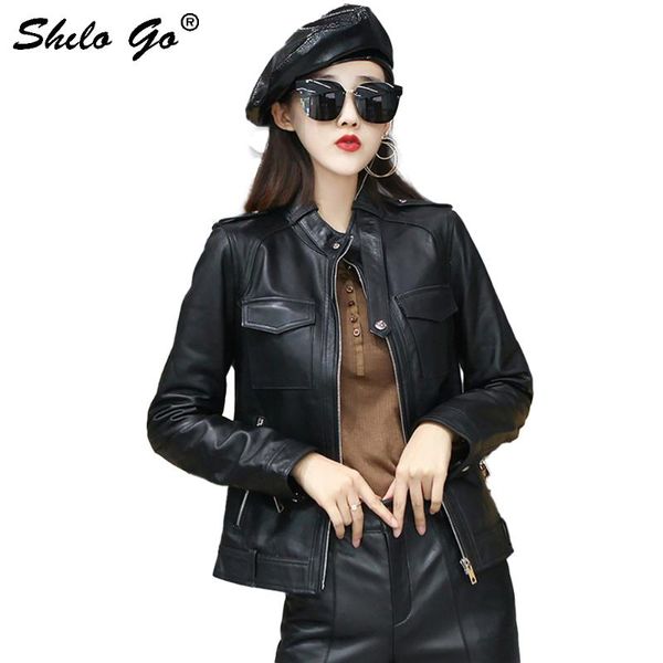 

women's leather & faux 1402-857, Black