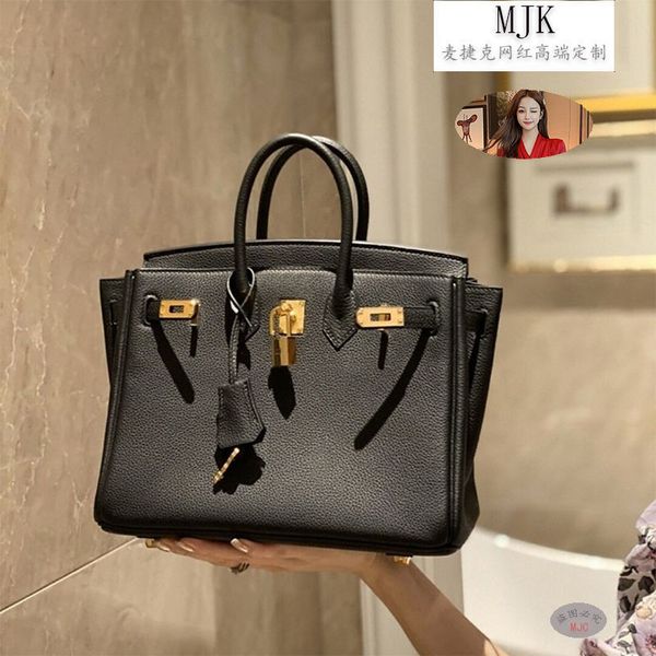 

7a totes berkin bag quality womens handmade fashion women purse cowhide leather pochette clutchdesigner togo luxury designer handbags classi