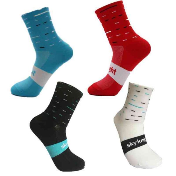 

skyknight men's women's bicycle absorbent socks, fitness, running, gym, training, size 7-12 sports socks, Black;white
