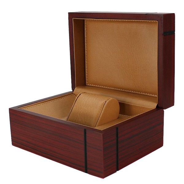

watch boxes & cases wooden box high-end case pure wood casket display watches organizer collection cabinet packing gift storage black, Black;blue