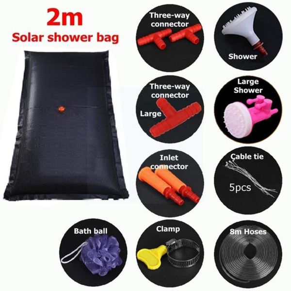 

hydration packs shower bag outdoor camping water mountaineering bath travel solar folding portable heated waterproof storage hiking w0i4