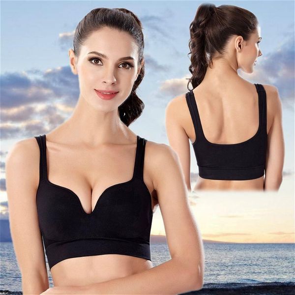 

bras for women comfort vest seamless bra lingerie with pads bralette push up brassiere wireless underwear female, Red;black