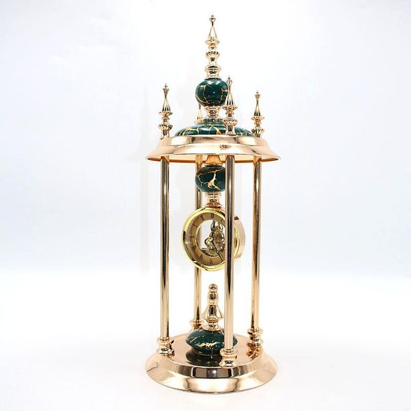 

desk & table clocks selling crafts retro ceramic metal clock decoration