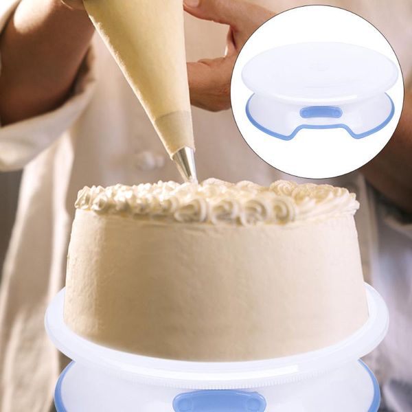 

rotatable decorating stand easy clean baking tools portable diy multifunction cake turntable restaurant non slip party supplies & pastry