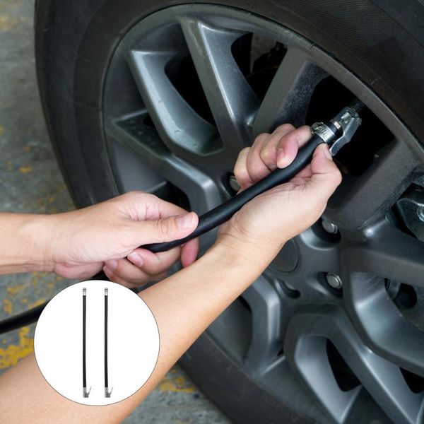 

bike pumps 2pcs pump extension hose tube automobile tire pressure pipe