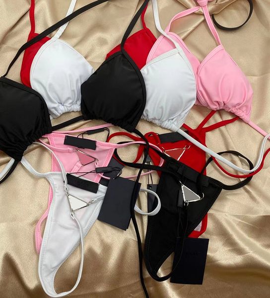 

thong bikinis swimwear womens padded push up split swimsuit comfortable dry fast bathing suit, White;black