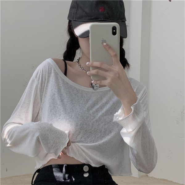 

women's t-shirt retro ins loose lazy tshirt t-shirts japanese kawaii ladies ulzzang female korean harajuku clothes for women, White