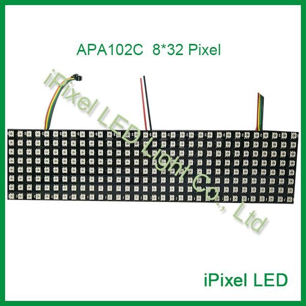 

modules dc5v 256 pixels rgb led matrix apa102 digital flexible panel light