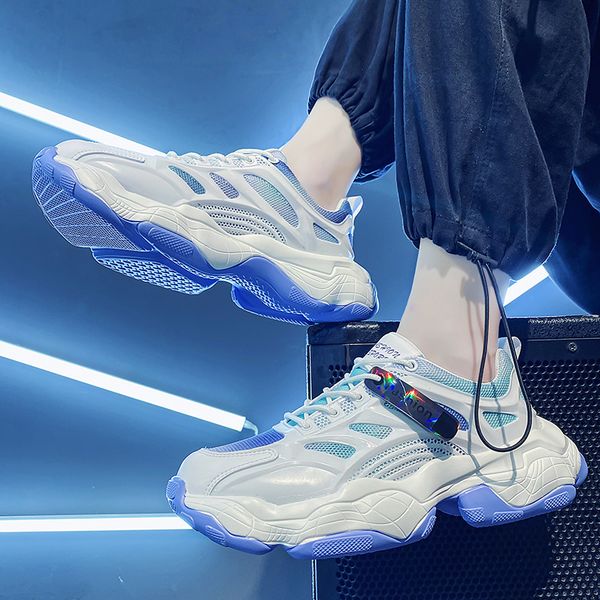 

2021 fashion men women shoes black white f18 light blue green grey comfortable breathable trainers sports sneakers outdoor size 39-44