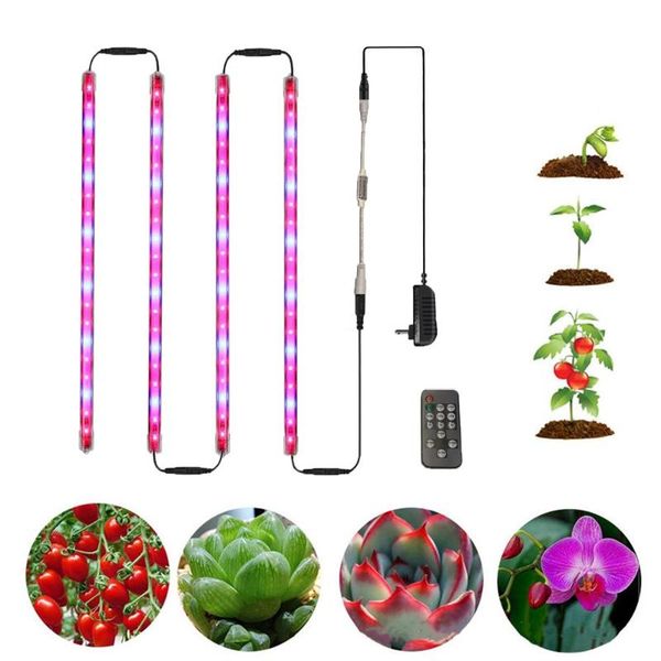 

grow lights full spectrum indoor led light bar phyto lamp for plants flowers greenhouse growing with timer dimming phytolamp strip