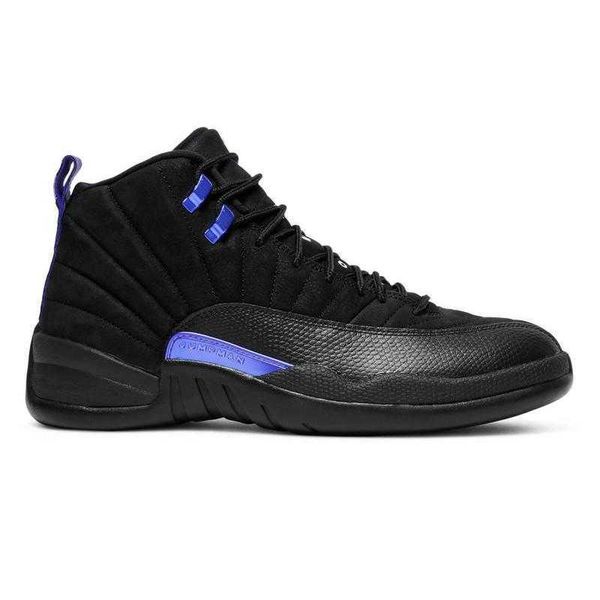 

jumpman 12 12s dark concord basketball shoes black purple men sneakers sports for sale us 7-13 dh0905 005