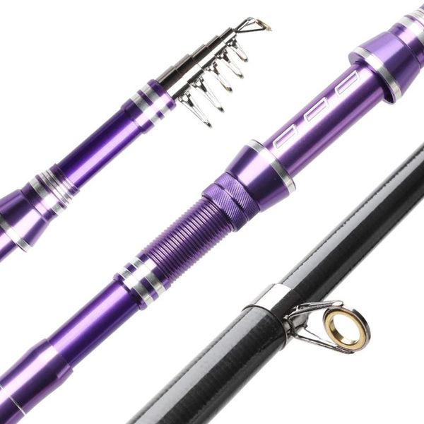 

spinning fishing rod 1.8-3m carp rods 6-10 sections carbon fiber power hard sea pole tackle for trout boat
