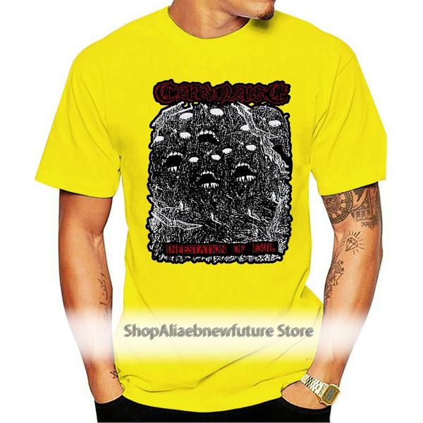 

men's t-shirts carnage infestation of evil carcass dismember arch enemy black t-shirt printed t shirt pure cotton men tee, White;black